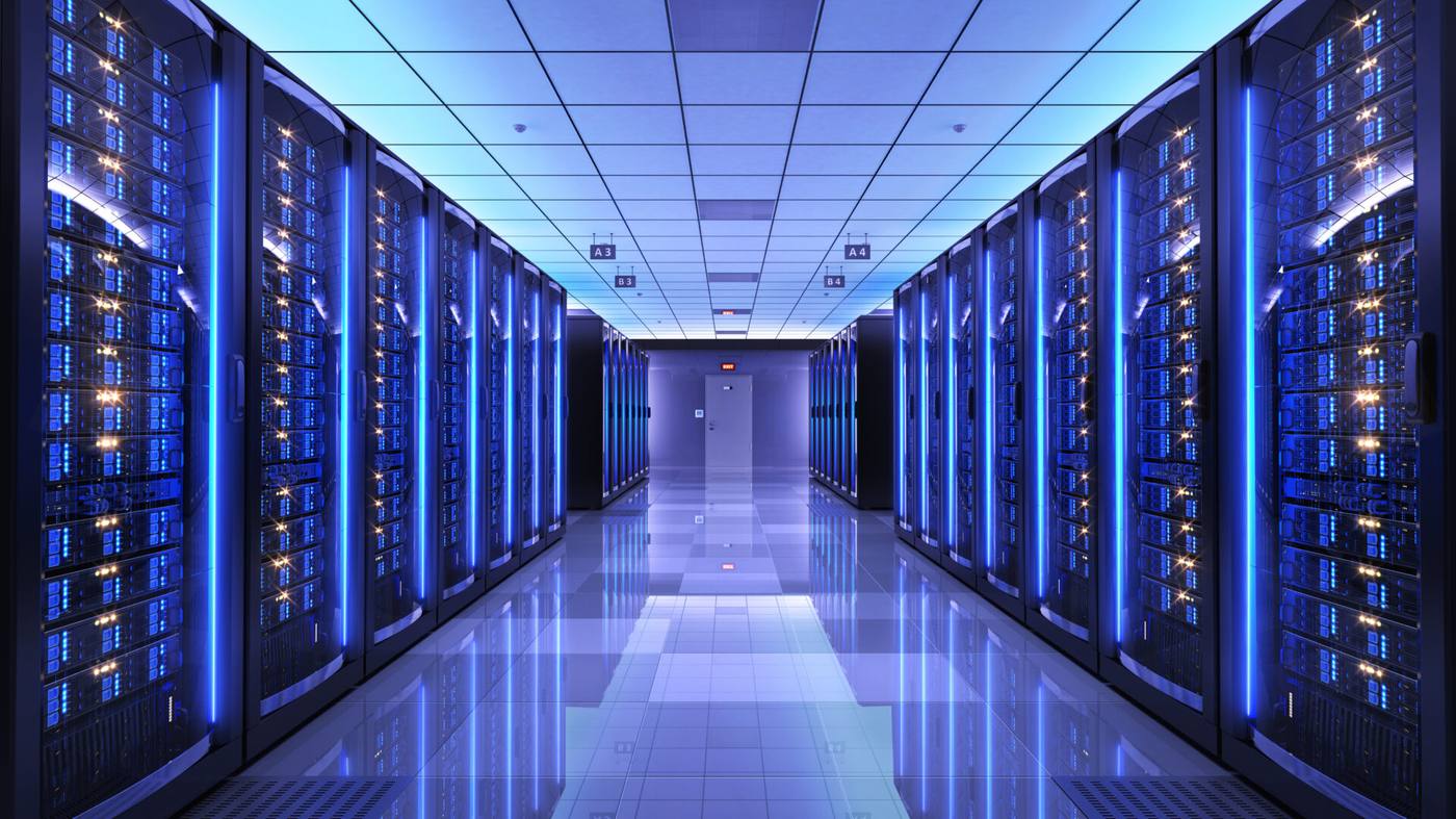 Datacenter gang — Critical Clean werkgebied